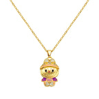bts x Labubu Bejeweled Pendant Necklace-4