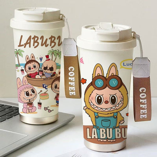 Labubu THE MONSTERS Coffee Mug - Summer Beach-1